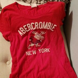 Abercrombie & Fitch Embroidered Tshirt